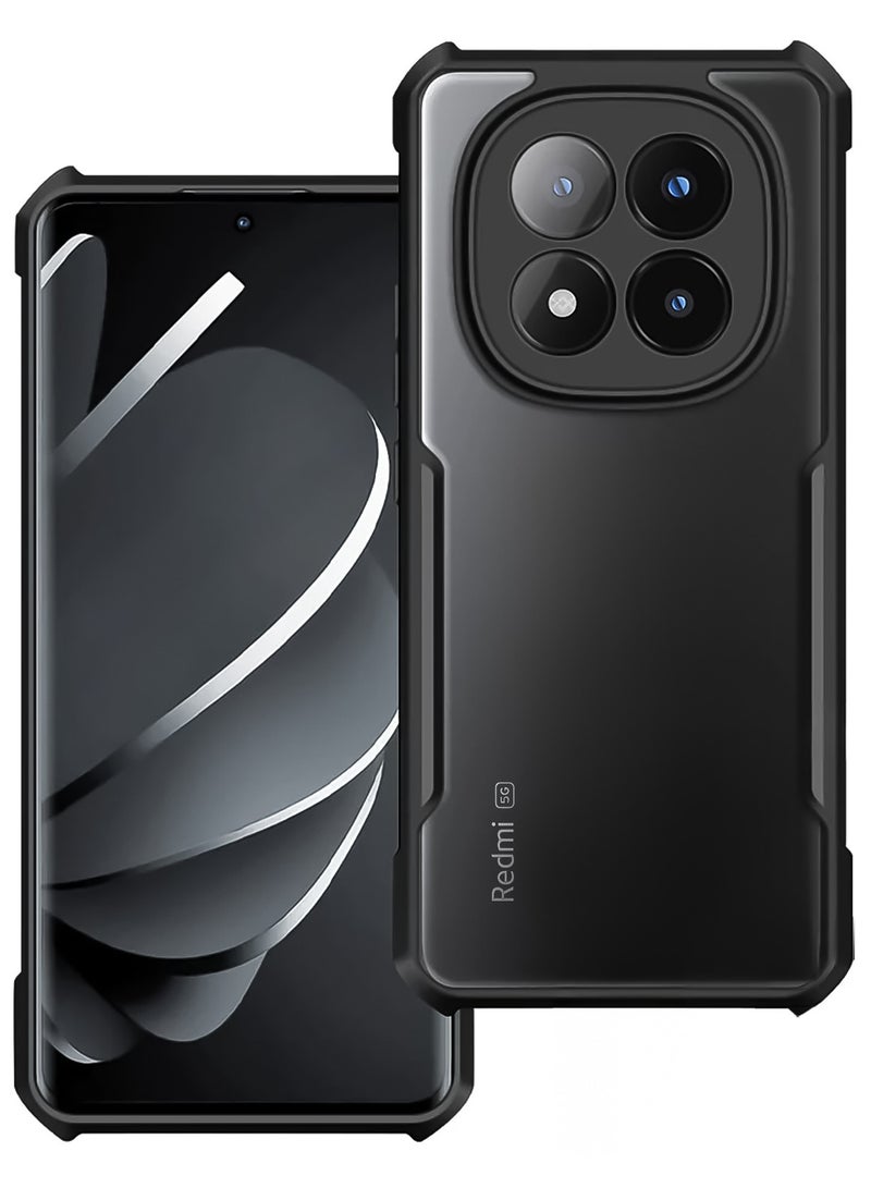For Xiaomi Redmi Note 14 Pro+ Case, Camera Lens Protection Back Cover, TPU+PC Shockproof Bumper 14 Pro Plus Mobile Phone Case, Anti-Yellowing Slim Fit Protective Casing - Image 1